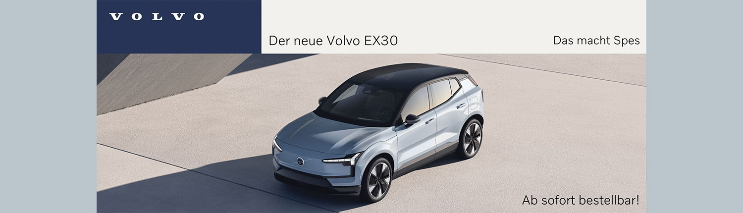 Volvo EX30 - Ab sofort bestellbar bei Spes Automobile
