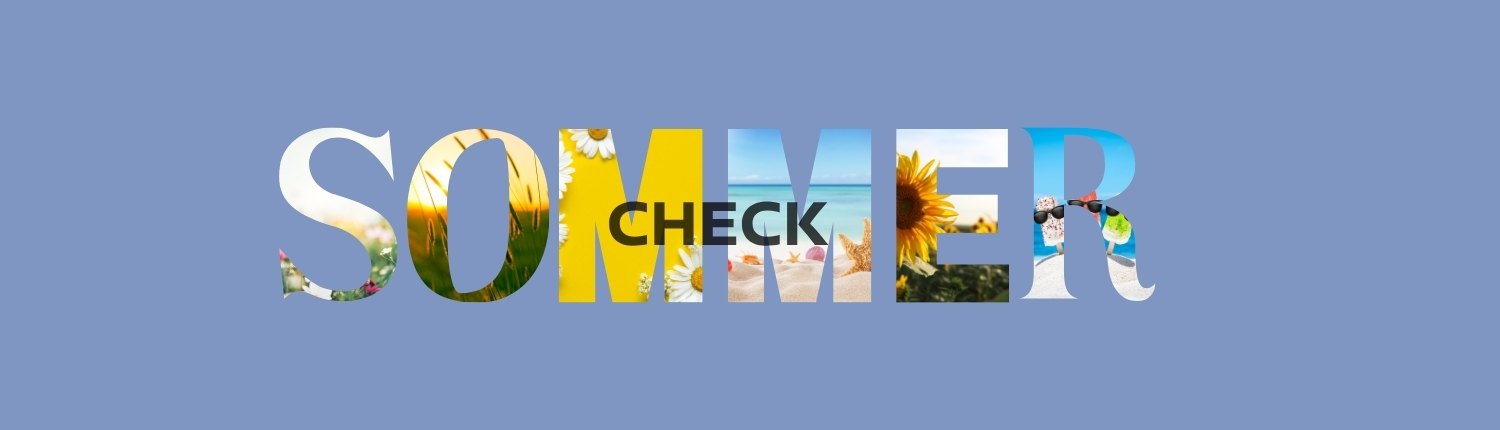 Sommer Check Banner